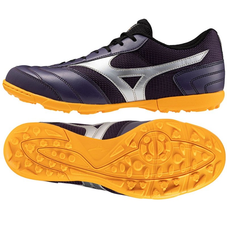 Mizuno Morelia Sala Club Tf Q1GB240392 fotbollsskor blå 1