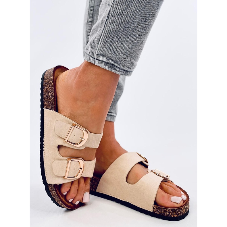 Scholki Byrd Beige korktofflor 2