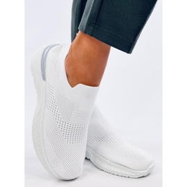 Suare White sock sportskor vit 2