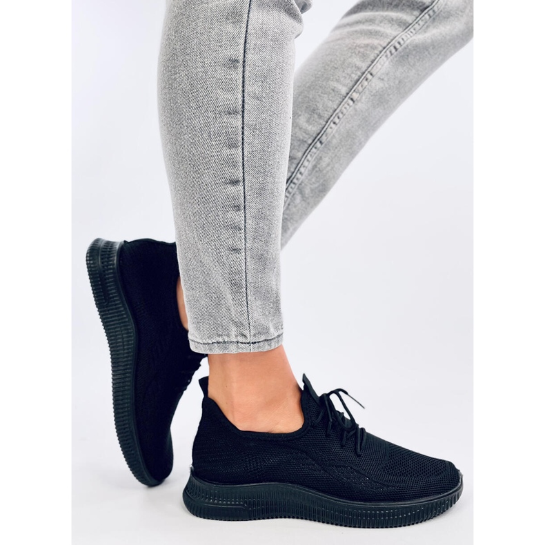 Brisson Allblack sock sportskor svart 2