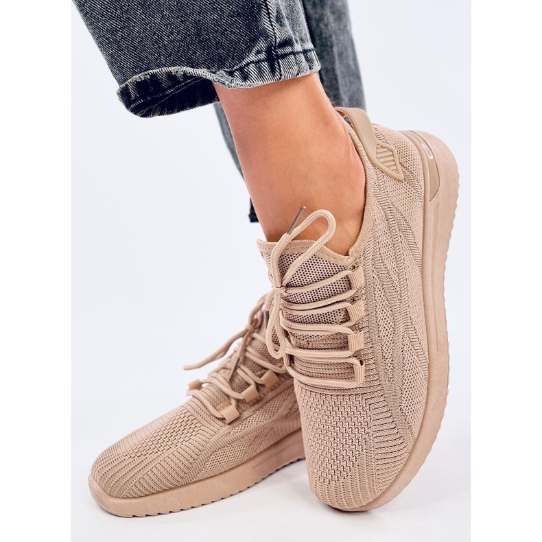 Guelfi Khaki sock sportskor beige 2