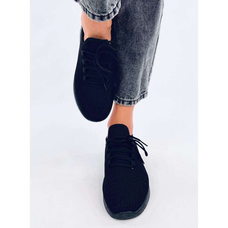 Guelfi Black sock sportskor svart 1