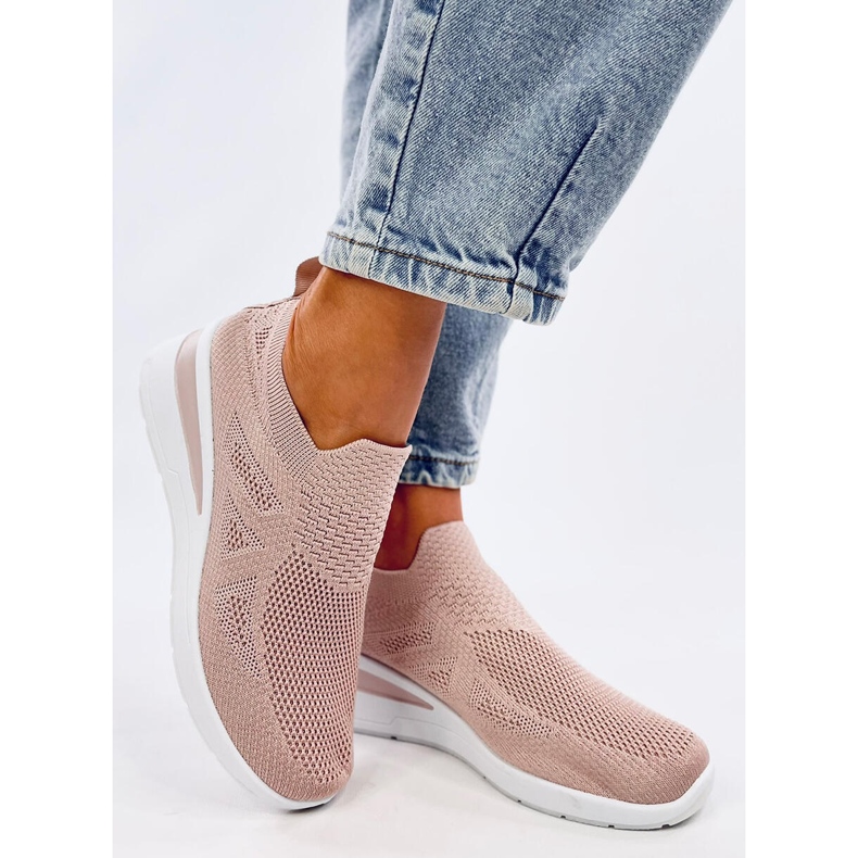 Bayol Pink sock wedge sneakers rosa 2