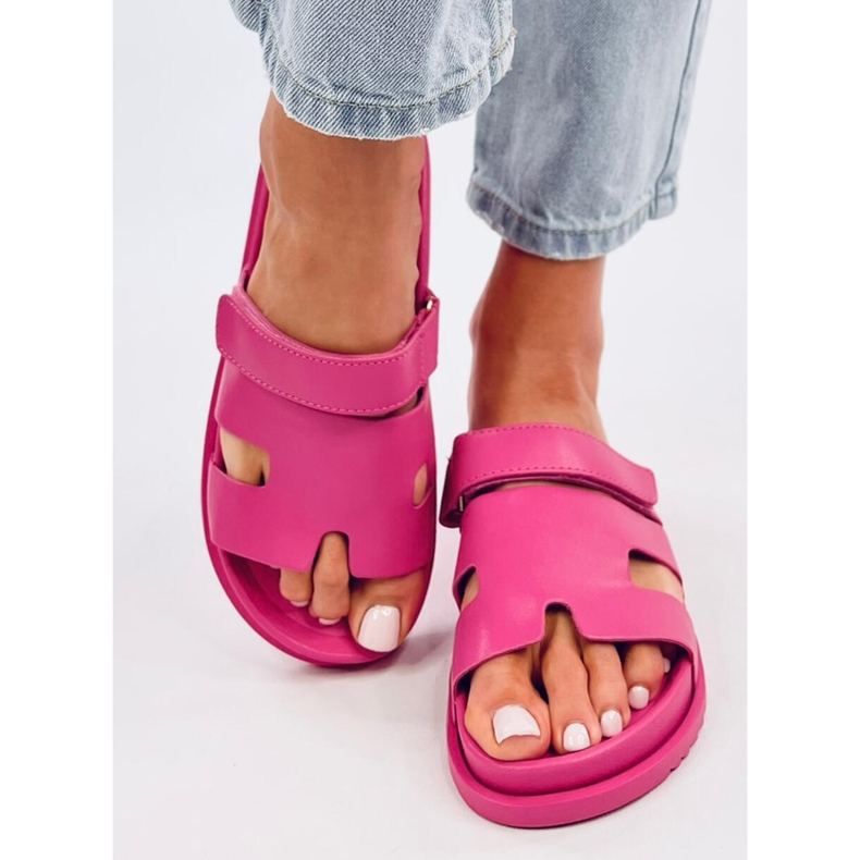 Tawny Peach tofflor för kvinnor rosa 1