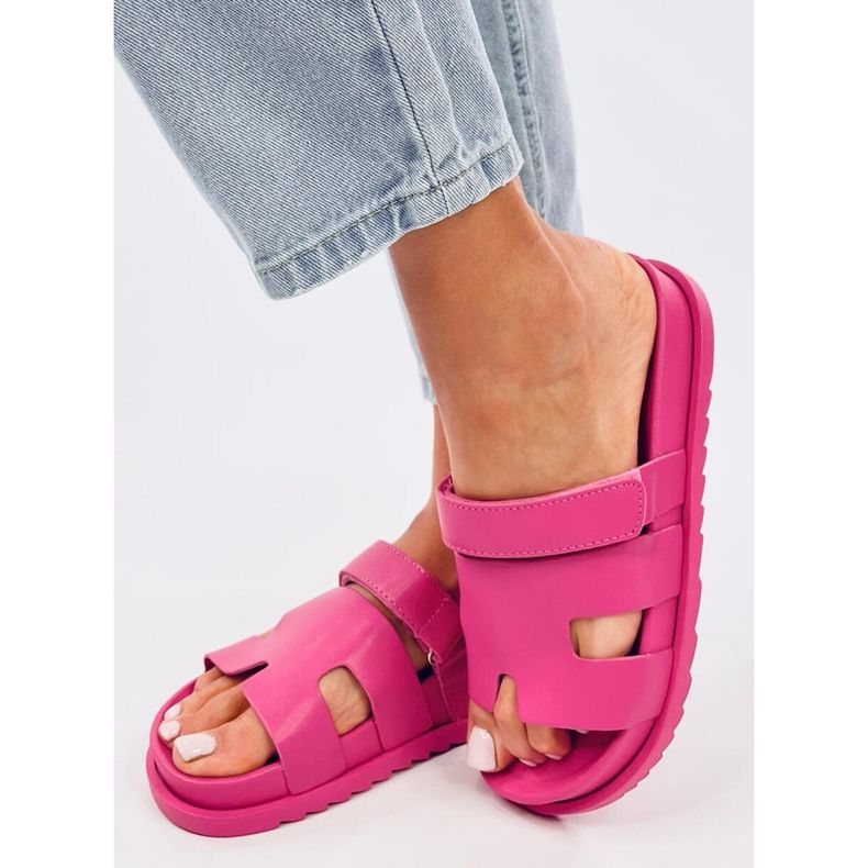 Tawny Peach tofflor för kvinnor rosa 2