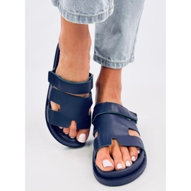 Tawnyblå tofflor för kvinnor 1