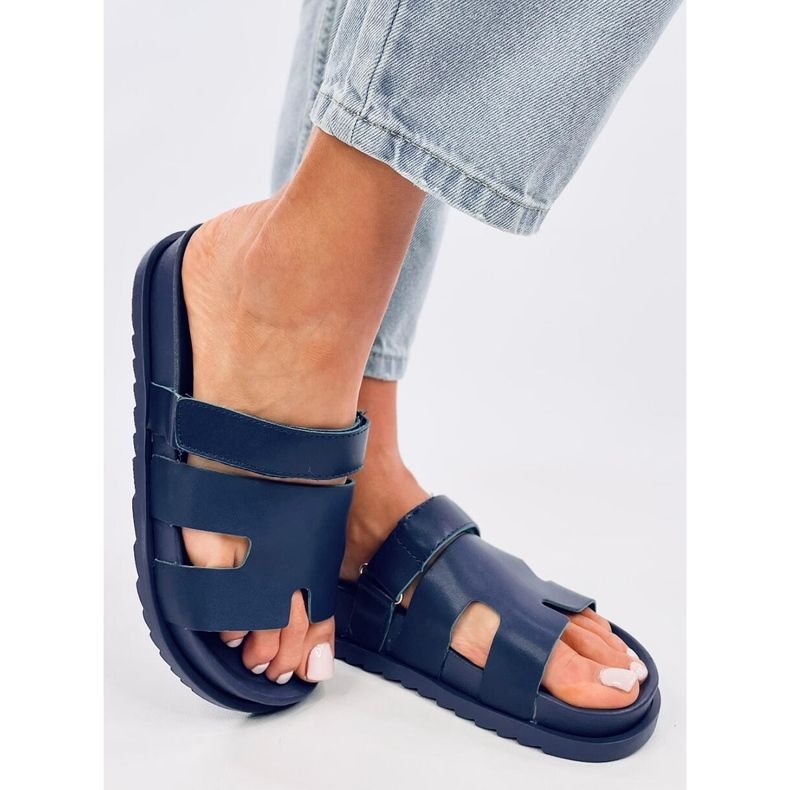 Tawnyblå tofflor för kvinnor 2