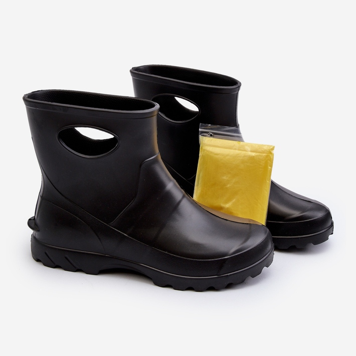 Vattentät Wellington Boots för män Garden 753 LEMIGO Svart 1