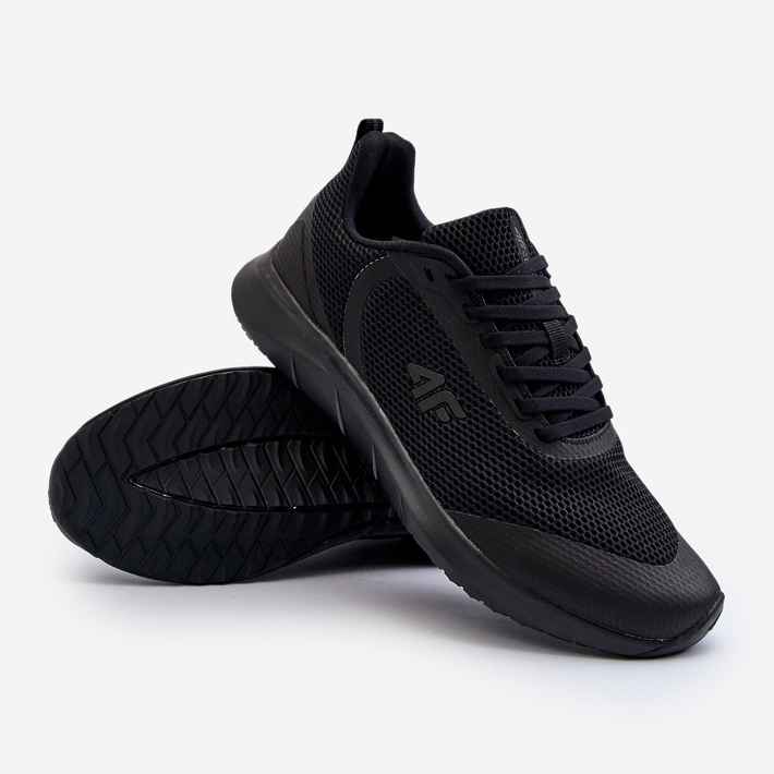 Sportskor för män 4F 4FMM00FSPOM026 Svart 1