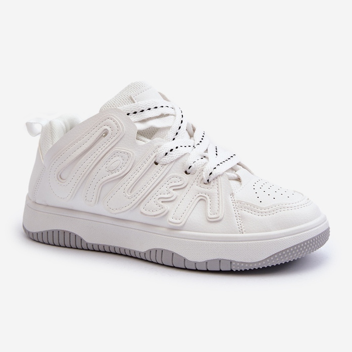 Eko läder Sneakers för kvinnor Vita Berilla 1