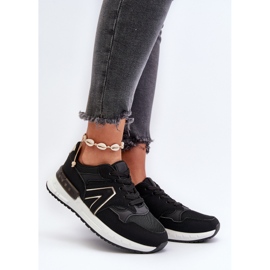 Damsneakers gjorda av ekologiskt läder Svart Vinelli 2