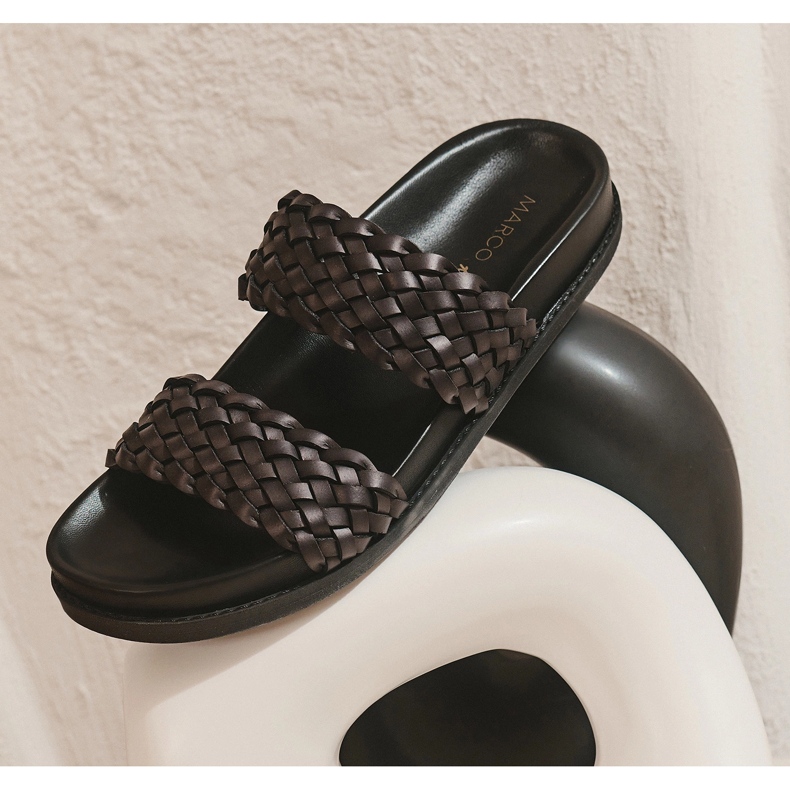 Marco Shoes Scanno flipflops svart 1