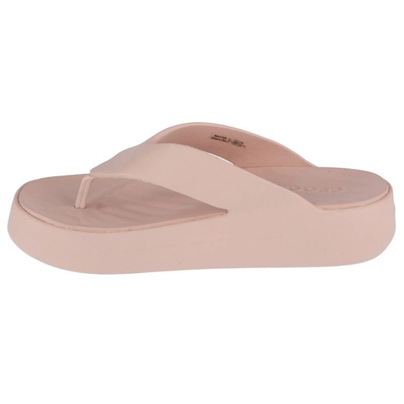Crocs Getaway Platform Flip 209410-6UR flipflops beige 1