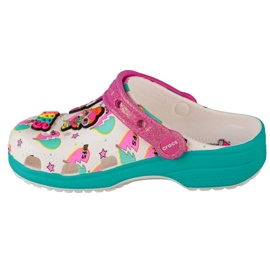 Crocs Lol Surprise Diva Girls Classic Clog 209466-100 vit 1