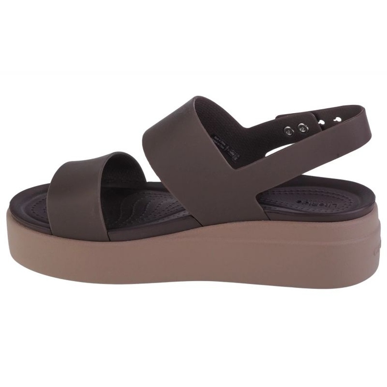 Crocs Brooklyn Low Wedge sandaler 206453-2ZL brun 1
