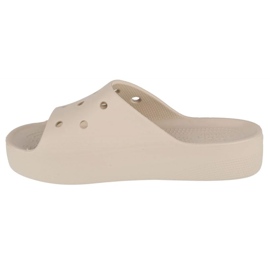 Crocs Classic Platform Slide 208180-2Y2 flipflops beige 1