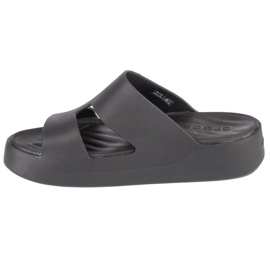 Crocs Gataway Platform H-Strap 209409-001 flip flops svart 1