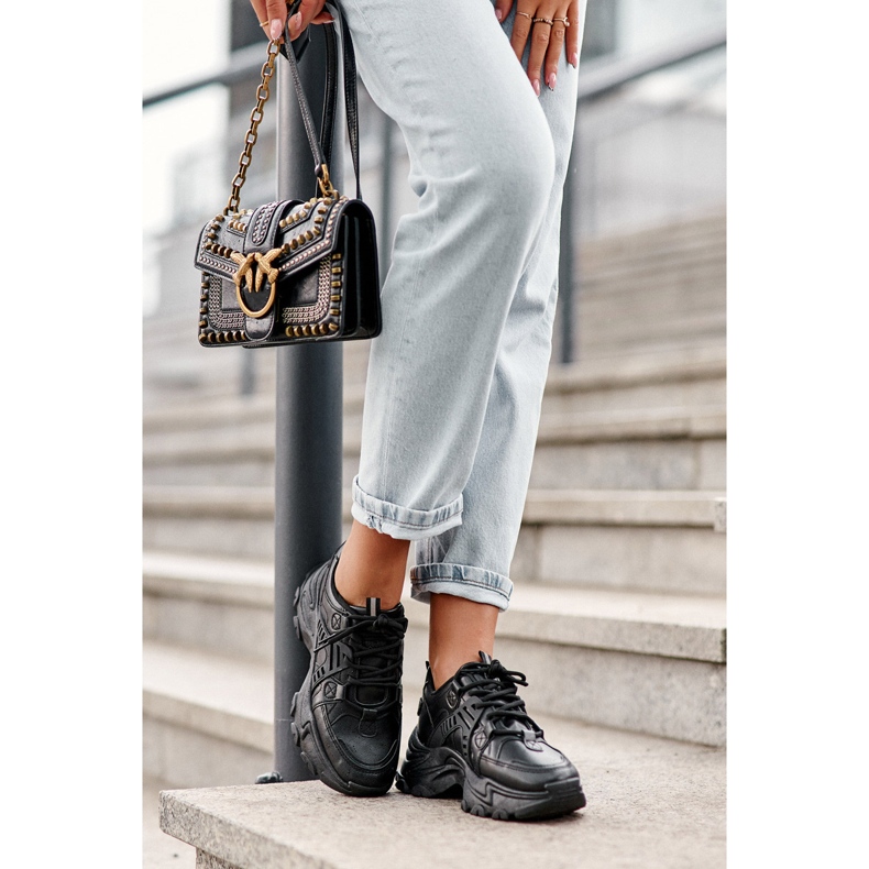 News Chunky Damsportskor Sneakers Svart Toderus 2