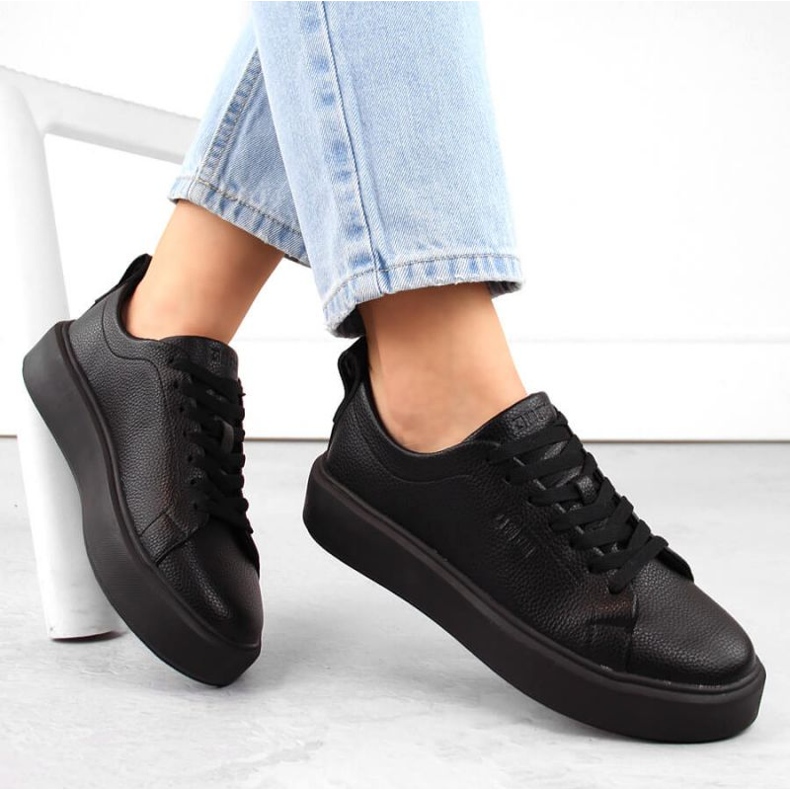 Big Star INT2001A plattformssportskor, svarta 1