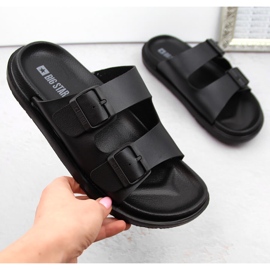 Damflip-flops med spännen, svart Big Star NN274A750 1