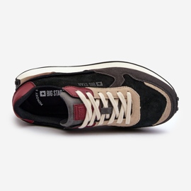 Herrsneakers Memory Foam System Big Star NN174357 Svart 1