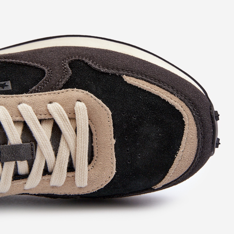 Herrsneakers Memory Foam System Big Star NN174357 Svart 2