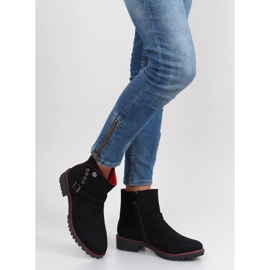 Jodhpur stövlar med trim r112p Svart 1