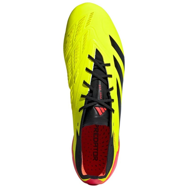 Adidas Predator Elite Fg M IF5441 fotbollsskor gul 1