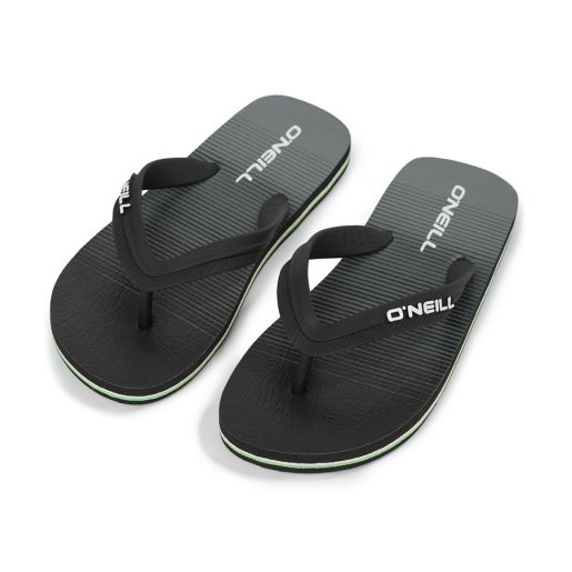 ONeill O'Neill profil grafiska sandaler 92800614082 flipflops svart 1