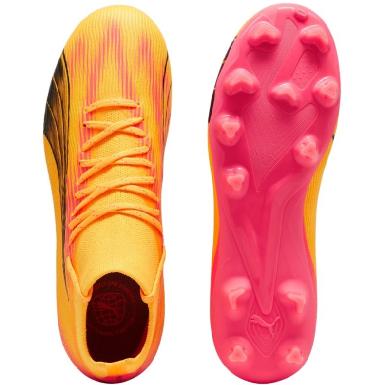 Puma Ultra Pro FG/AG 107769 03 fotbollsskor orange 2