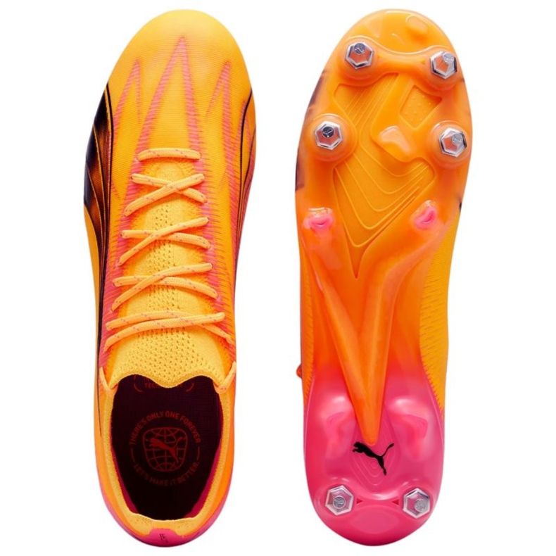 Puma Ultra Ultimate MxSG M 107747 03 fotbollsskor orange 2