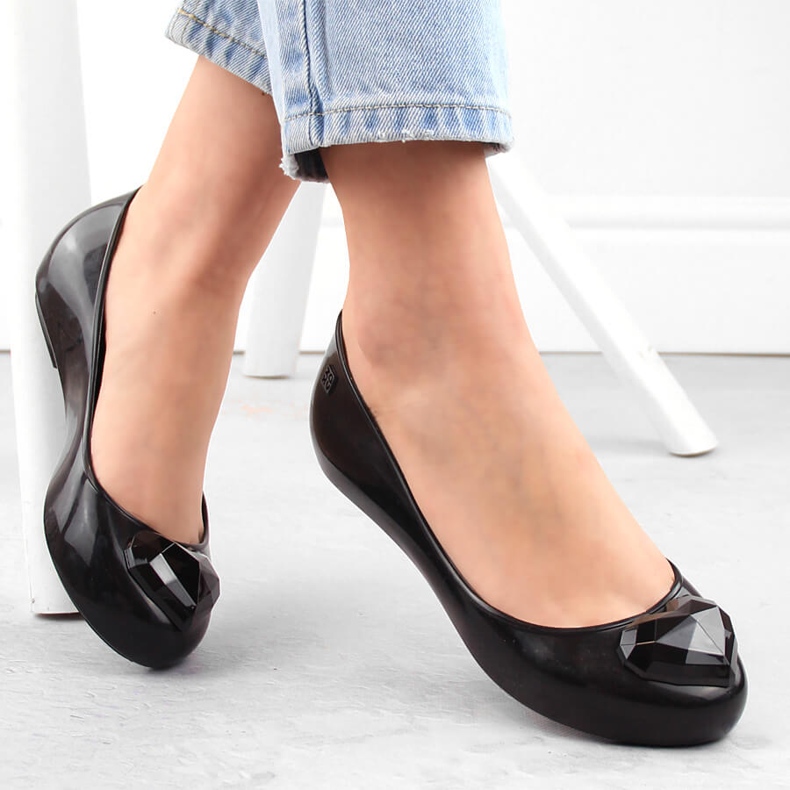 Bekväma, doftande, elastiska svarta balettkläder Zaxy NN285011 1