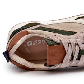 Herrsneakers Memory Foam System Big Star NN174349 Beige 1