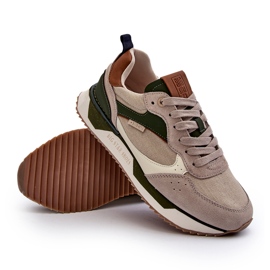 Herrsneakers Memory Foam System Big Star NN174349 Beige 2