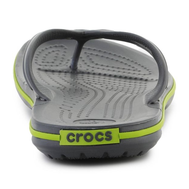 Kvinnors flip-flops crocs crocband flip 11033-0a1 grå 2