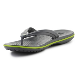 Kvinnors flip-flops crocs crocband flip 11033-0a1 grå 3