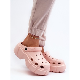 Damflip-flops i skum med massiv sula, rosa Witima 2