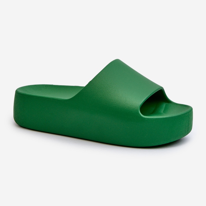 Damflip-flops med tjock sula, grön oreithano 1