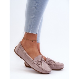 Mockasin för kvinnor Lila Si Passione purpur 2