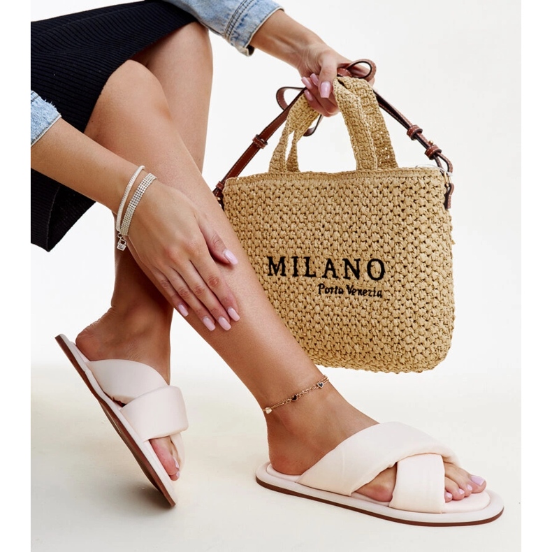 Beige Randa tofflor 1