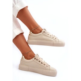Damsneakers Big Star NN274210 Beige 7