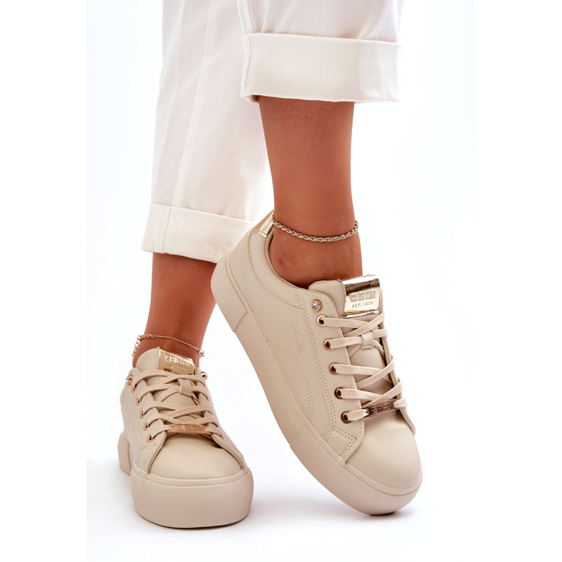 Damsneakers Big Star NN274210 Beige 6