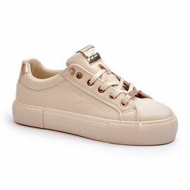 Damsneakers Big Star NN274210 Beige 2
