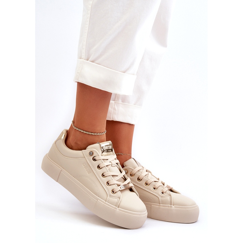 Damsneakers Big Star NN274210 Beige 1