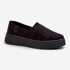 Big Star Platform Sneakers dam NN276010 Memory Foam System Svart 1