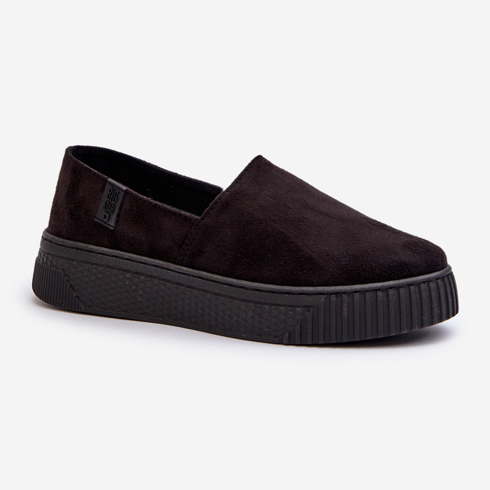 Big Star Platform Sneakers dam NN276010 Memory Foam System Svart 1