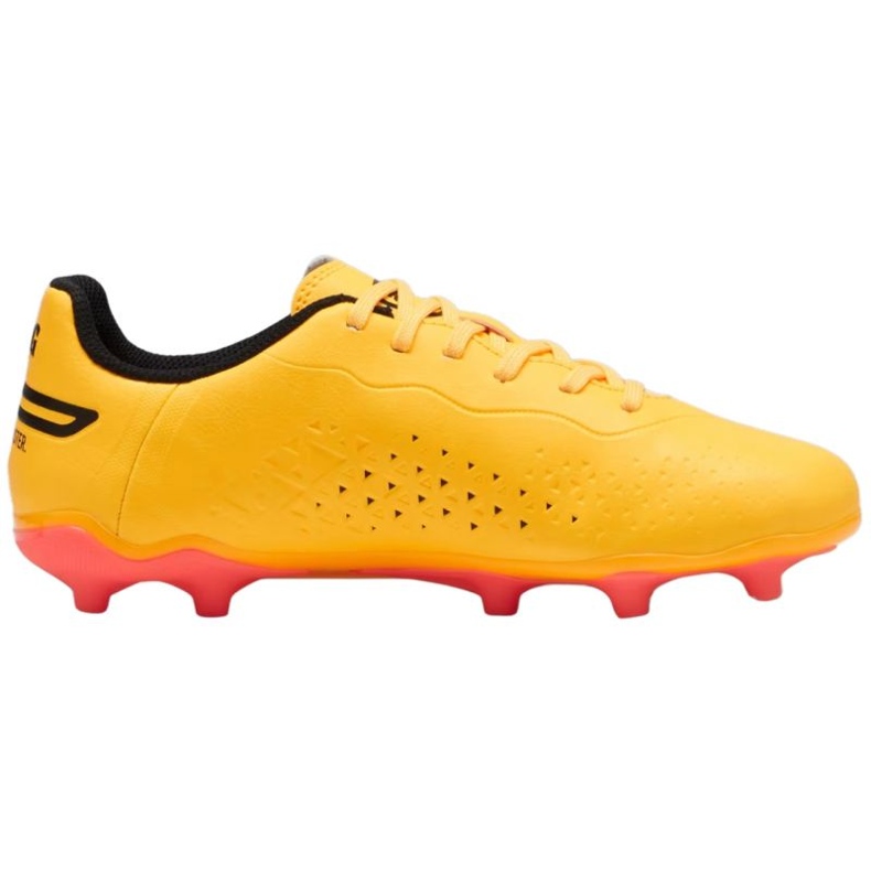 Puma King Match FG/AG 107573 05 fotbollsskor gul 1