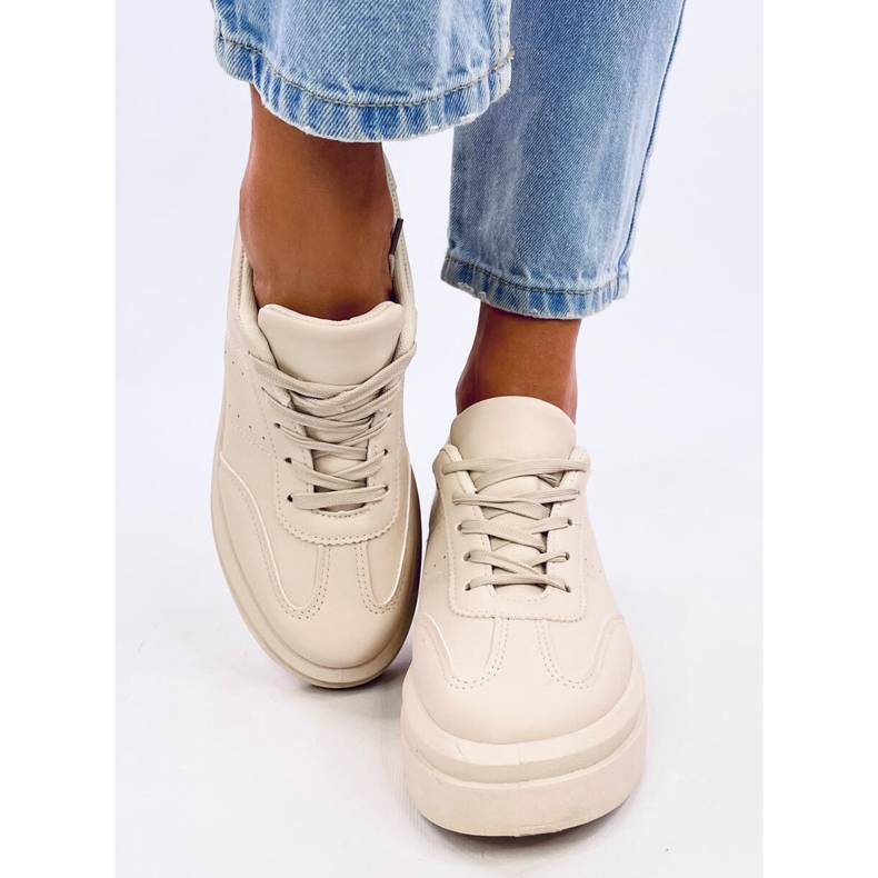 Casual Rune Beige Trainers 1