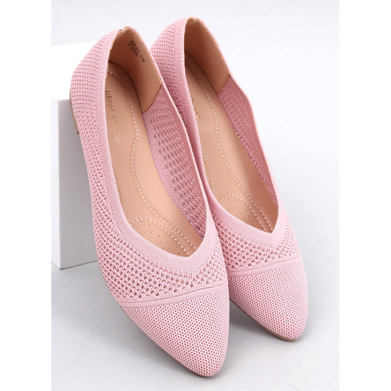 Genombrutna mandelballerinor Sotty Pink rosa 1