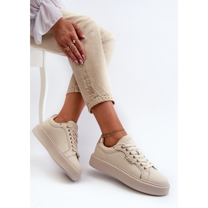 Big Star Sneakers dam NN274334 Memory Foam System Beige 1